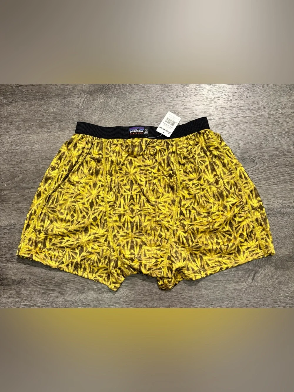 NWT Vintage Patagonia Capilene Silkweight Boxers Men Large Discontinued USA Made